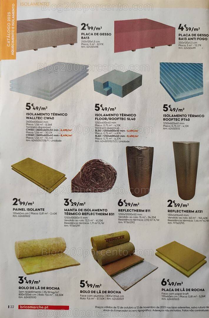 Antevisão Folheto BRICOMARCHÉ Promoções de 12 outubro a 12 novembro