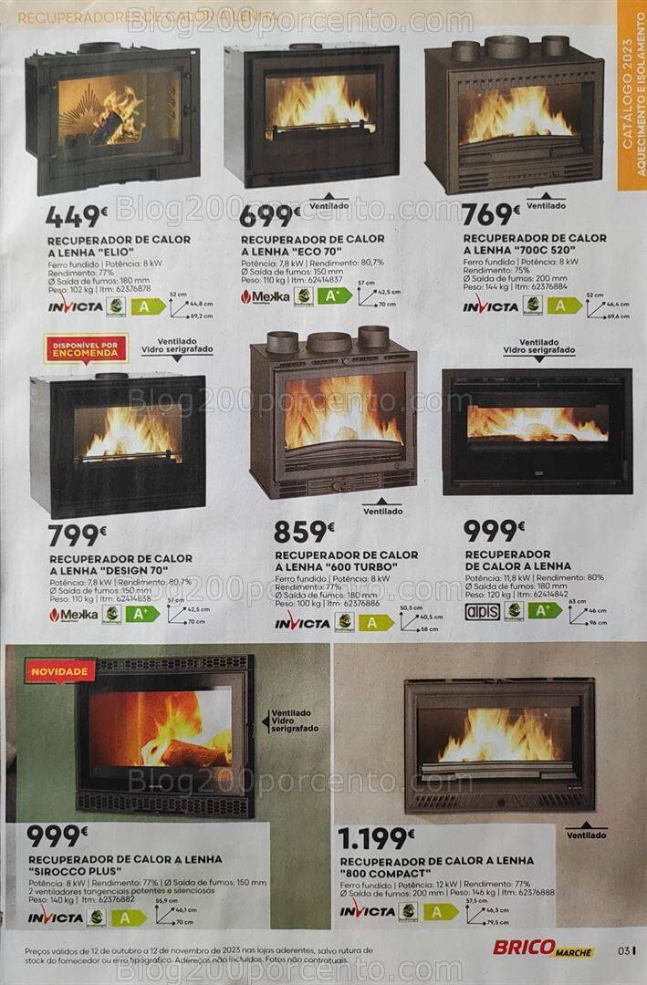 Antevisão Folheto BRICOMARCHÉ Promoções de 12 outubro a 12 novembro