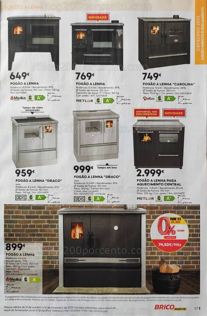 Antevisão Folheto BRICOMARCHÉ Promoções de 12 outubro a 12 novembro