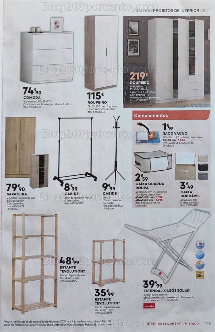 Antevisão Folheto BRICOMARCHÉ Promoções de 18 abril a 26 maio