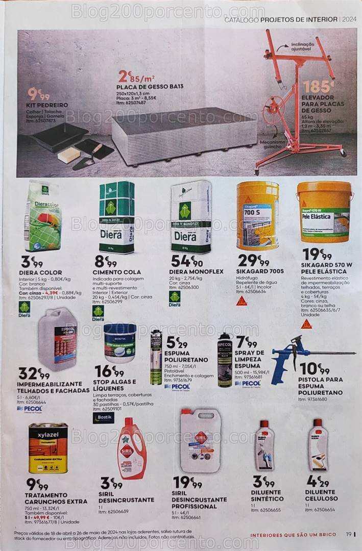 Antevisão Folheto BRICOMARCHÉ Promoções de 18 abril a 26 maio