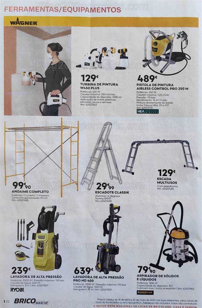 Antevisão Folheto BRICOMARCHÉ Promoções de 18 abril a 26 maio