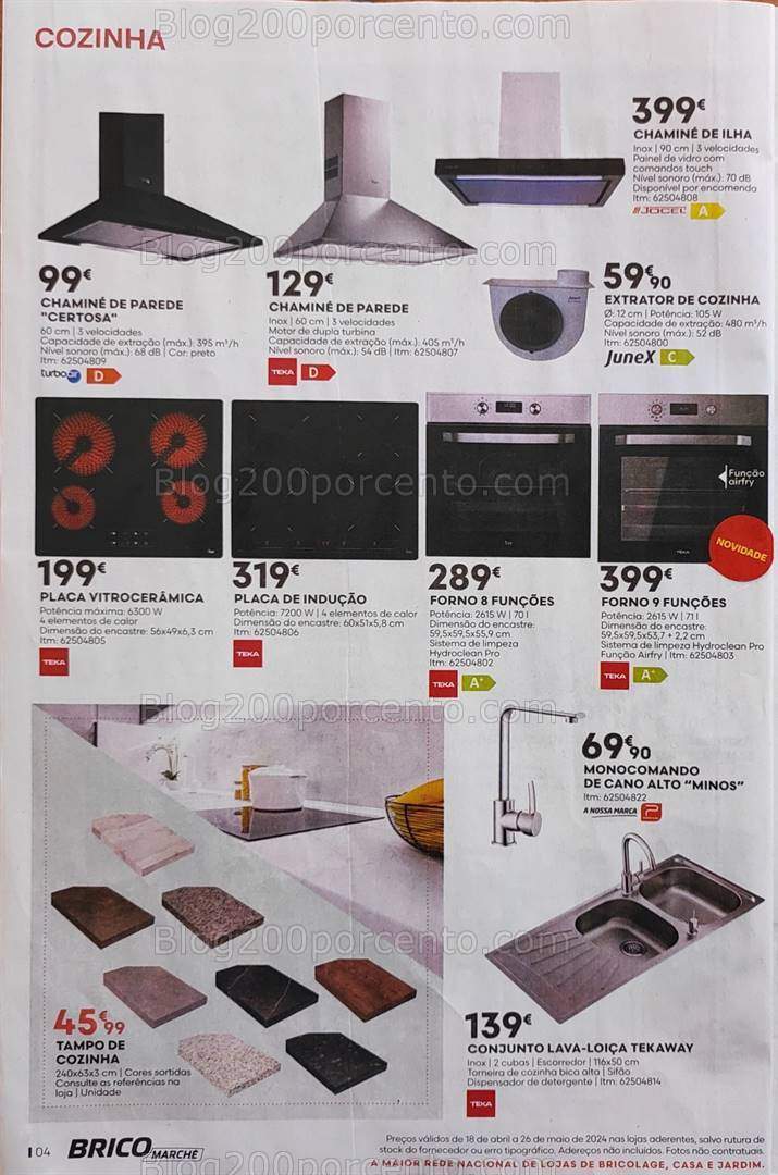Antevisão Folheto BRICOMARCHÉ Promoções de 18 abril a 26 maio