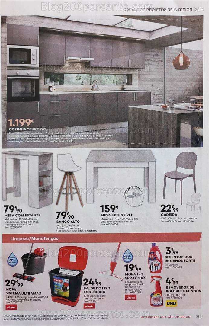 Antevisão Folheto BRICOMARCHÉ Promoções de 18 abril a 26 maio