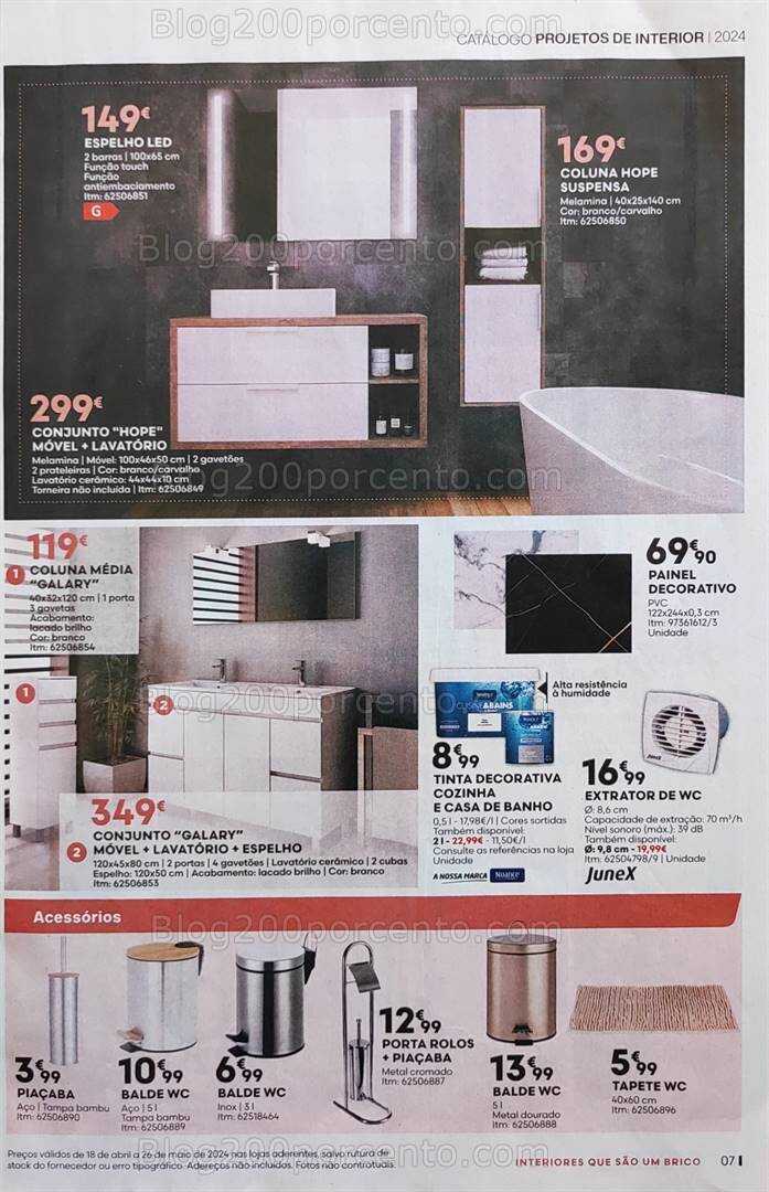 Antevisão Folheto BRICOMARCHÉ Promoções de 18 abril a 26 maio