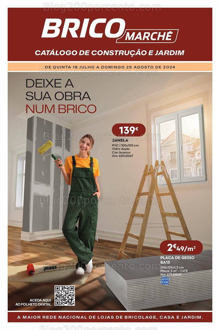 Antevisão Folheto BRICOMARCHÉ Promoções de 18 julho a 25 agosto
