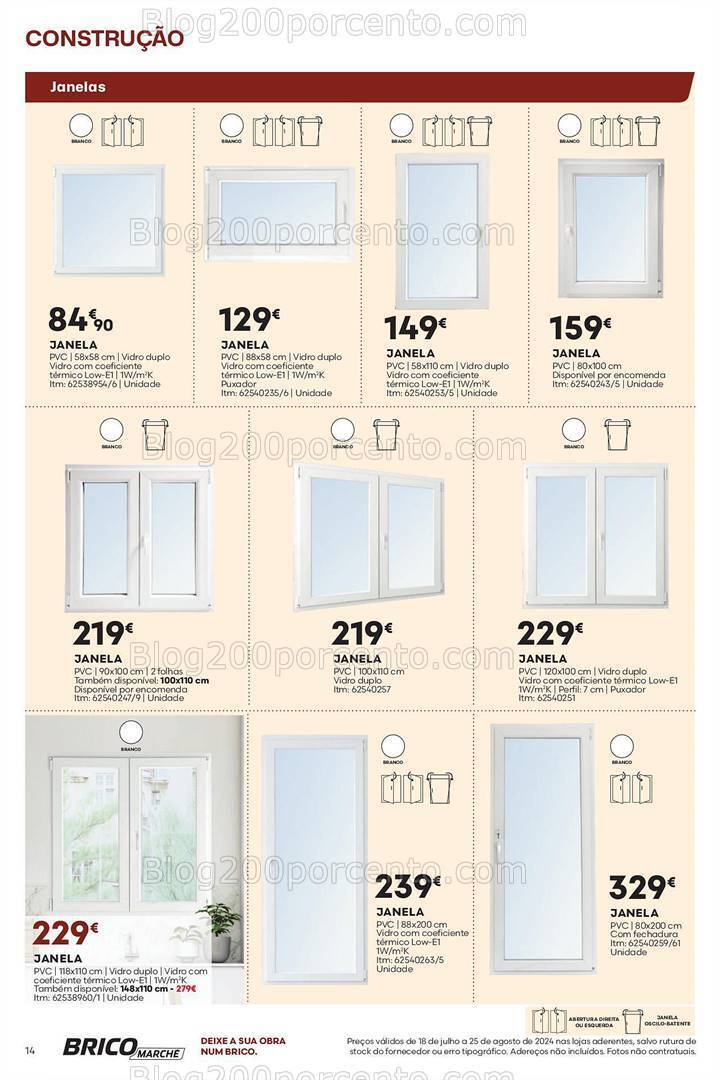 Antevisão Folheto BRICOMARCHÉ Promoções de 18 julho a 25 agosto