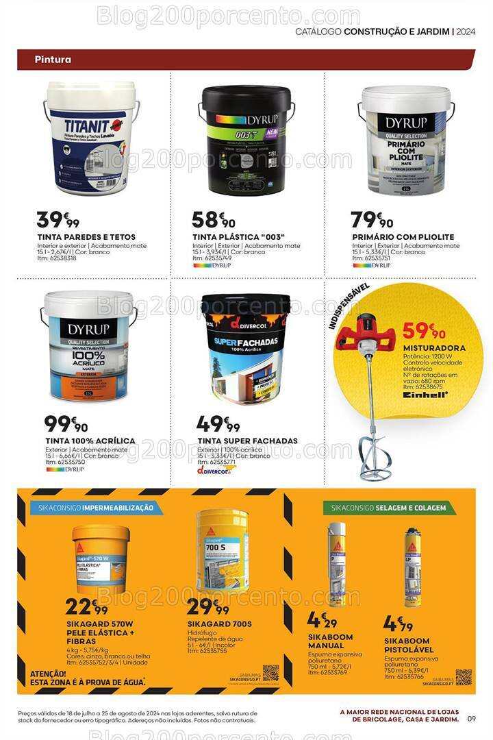 Antevisão Folheto BRICOMARCHÉ Promoções de 18 julho a 25 agosto