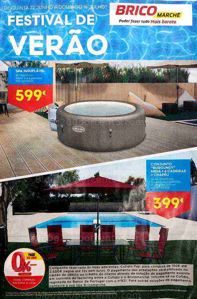 Antevisão Folheto BRICOMARCHÉ Verão Promoções de 22 junho a 18 julho