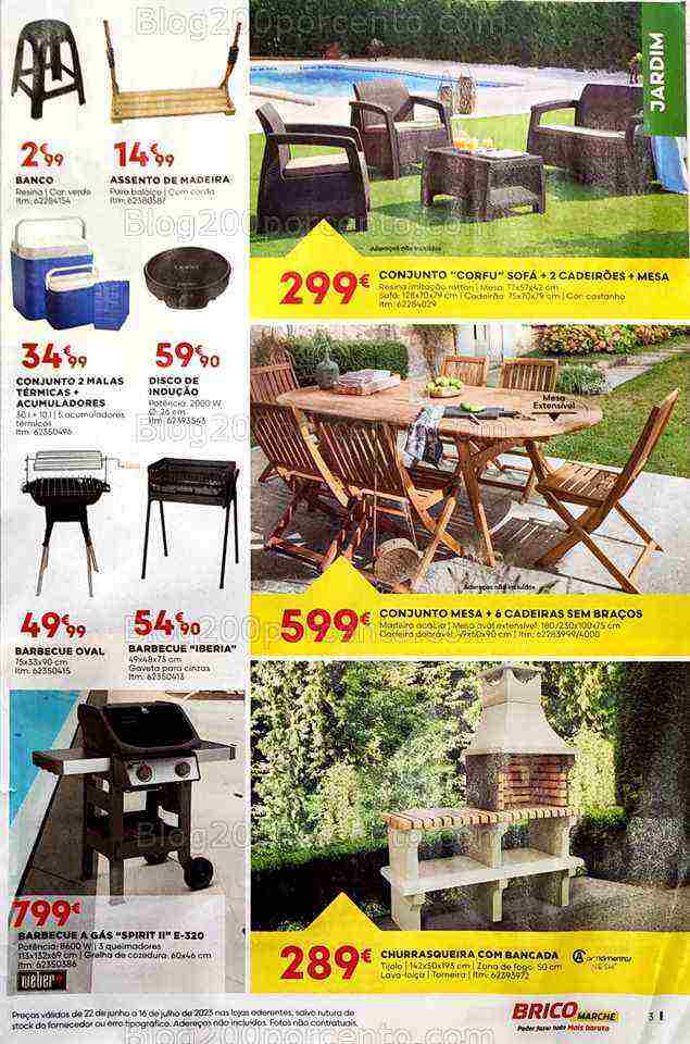 Antevisão Folheto BRICOMARCHÉ Verão Promoções de 22 junho a 18 julho