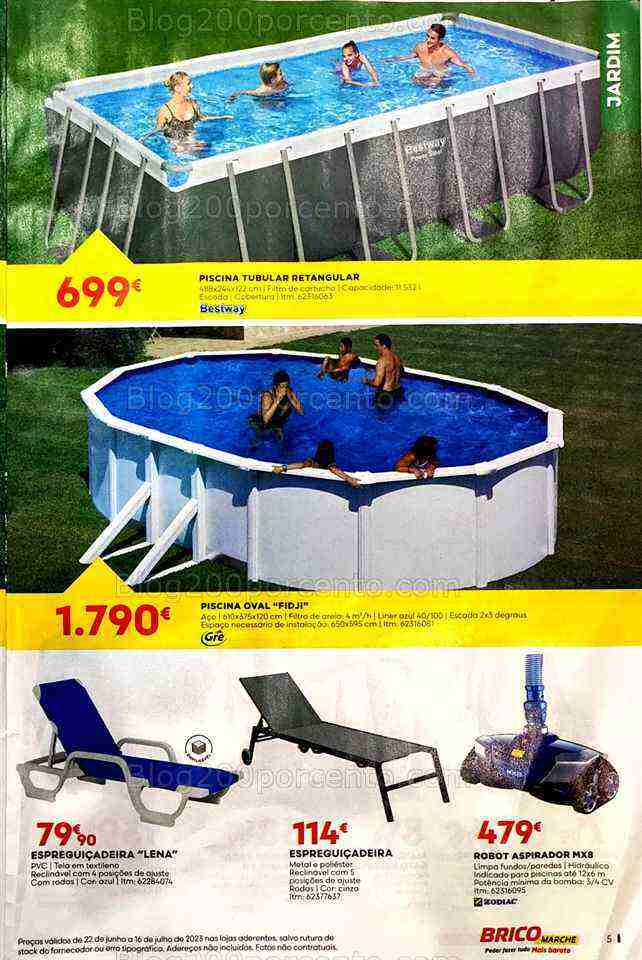 Antevisão Folheto BRICOMARCHÉ Verão Promoções de 22 junho a 18 julho