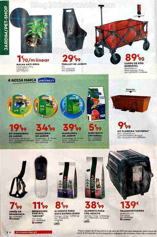 Antevisão Folheto BRICOMARCHÉ Verão Promoções de 22 junho a 18 julho