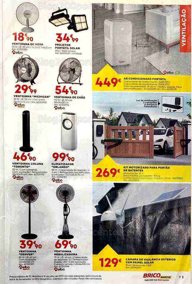 Antevisão Folheto BRICOMARCHÉ Verão Promoções de 22 junho a 18 julho