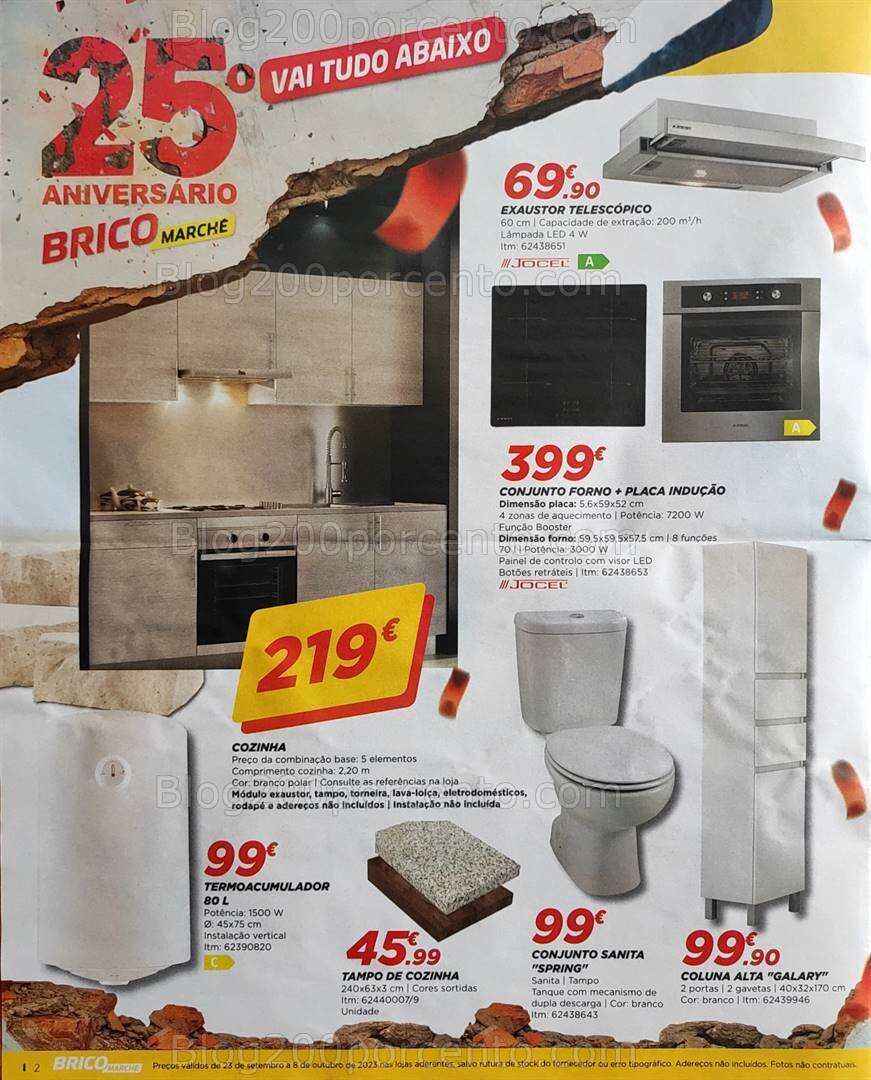 Antevisão Folheto BRICOMARCHÉ Promoções de 23 setembro a 8 outubro