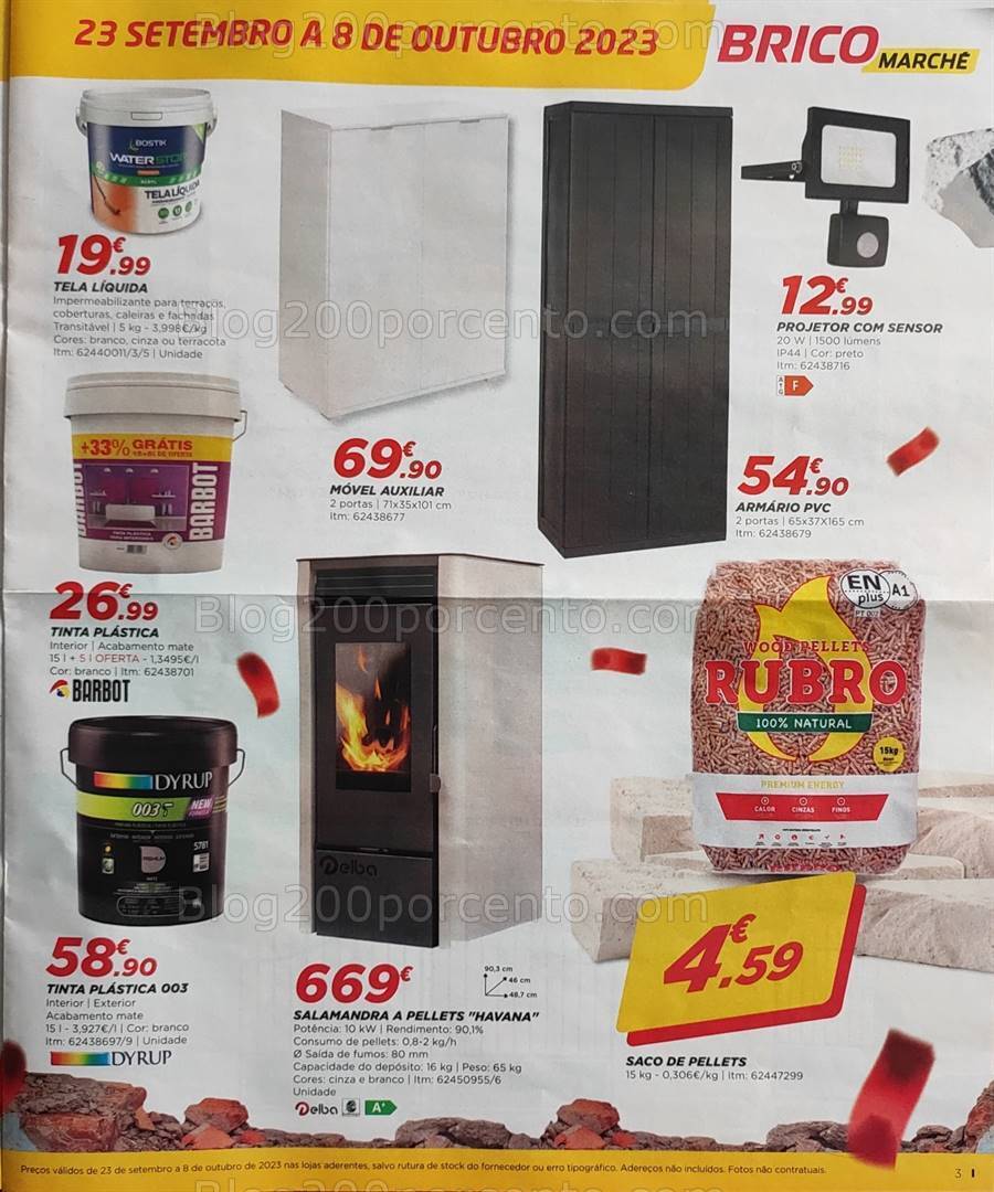 Antevisão Folheto BRICOMARCHÉ Promoções de 23 setembro a 8 outubro