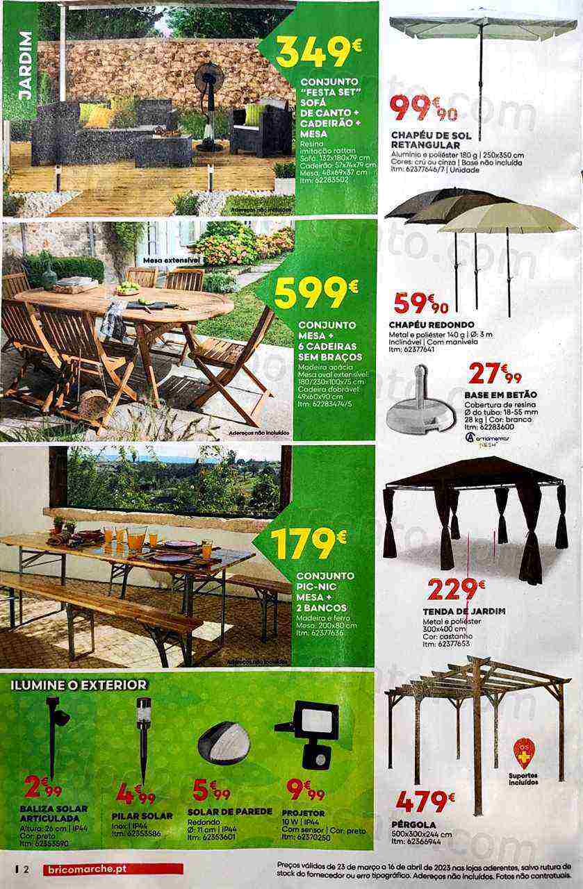Antevisão Folheto BRICOMARCHÉ Primavera Promoções de 23 março a 16 abril