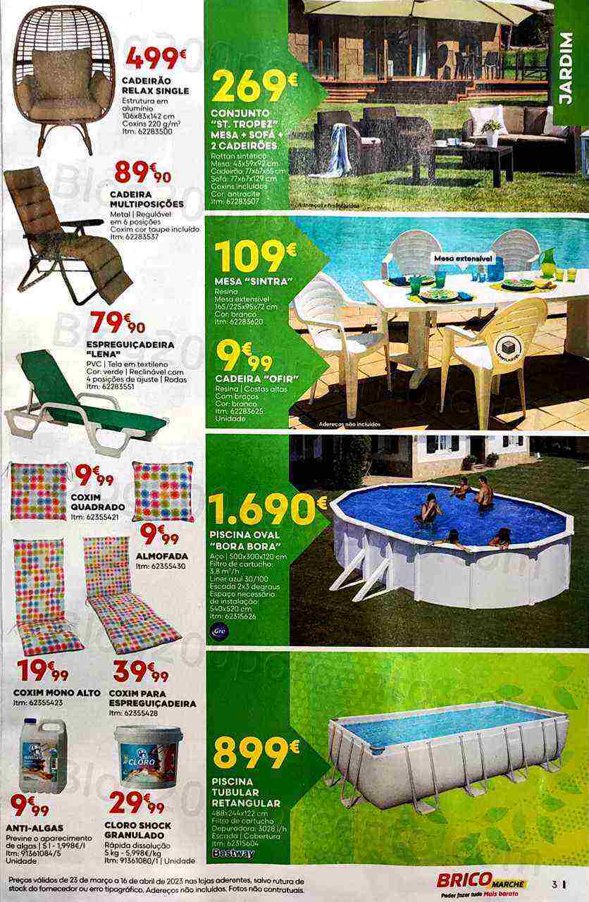 Antevisão Folheto BRICOMARCHÉ Primavera Promoções de 23 março a 16 abril