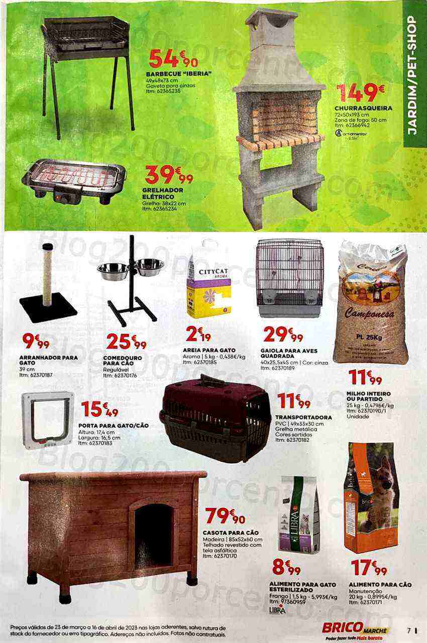 Antevisão Folheto BRICOMARCHÉ Primavera Promoções de 23 março a 16 abril