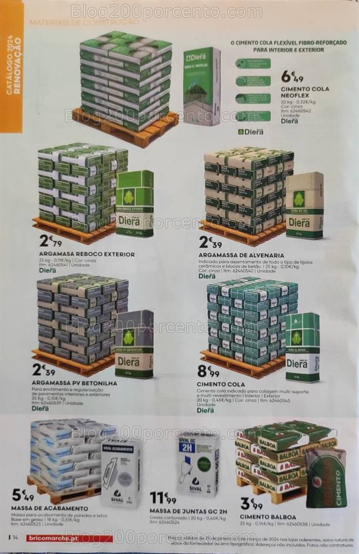 Antevisão Folheto BRICOMARCHÉ Promoções de 25 janeiro a 3 março