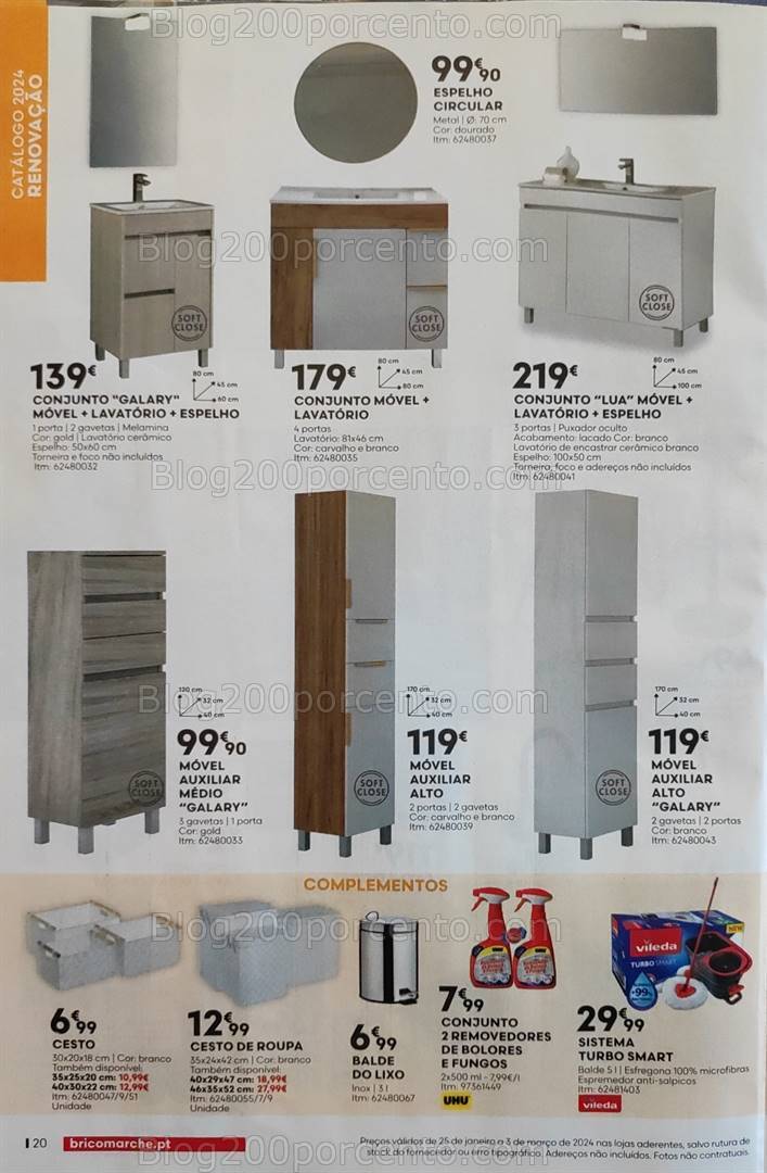 Antevisão Folheto BRICOMARCHÉ Promoções de 25 janeiro a 3 março