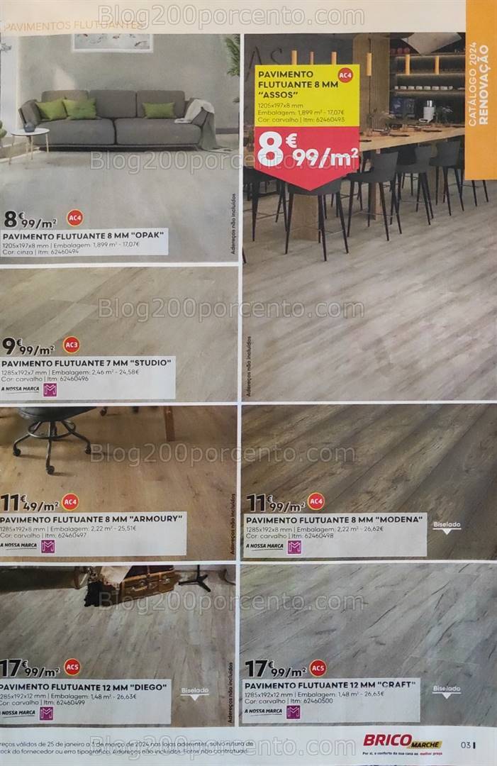 Antevisão Folheto BRICOMARCHÉ Promoções de 25 janeiro a 3 março