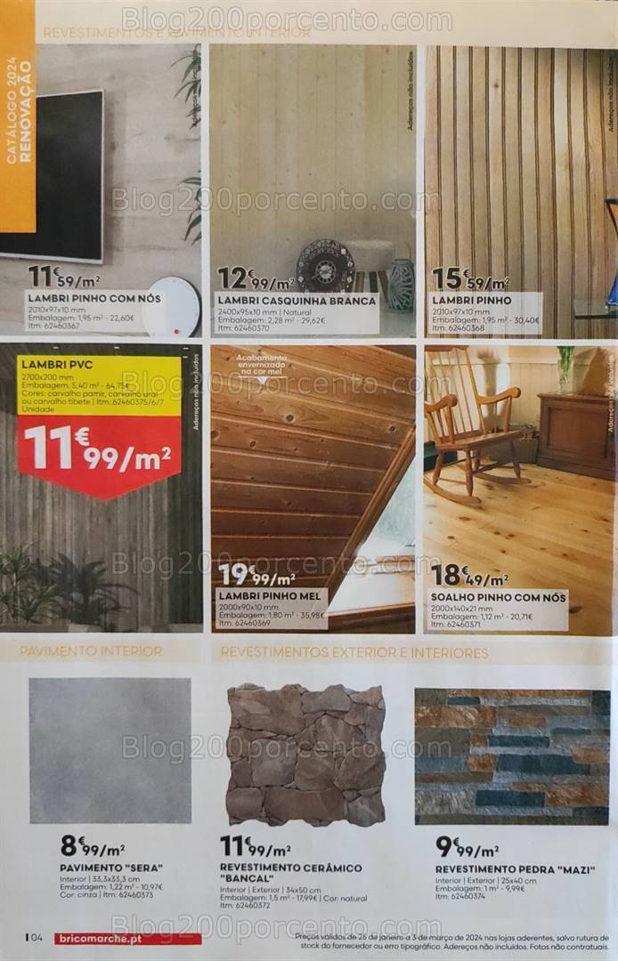 Antevisão Folheto BRICOMARCHÉ Promoções de 25 janeiro a 3 março