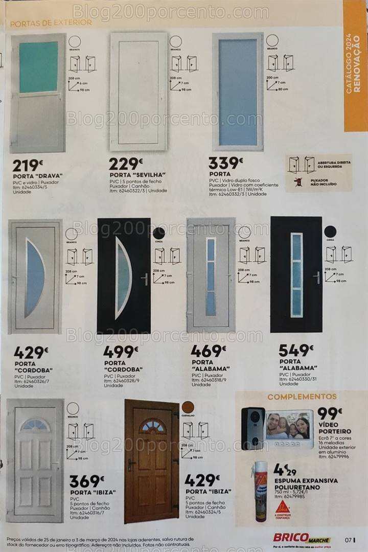 Antevisão Folheto BRICOMARCHÉ Promoções de 25 janeiro a 3 março