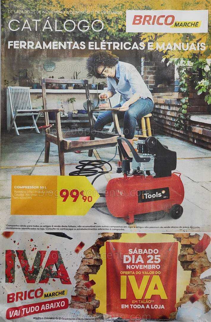 Antevisão Folheto BRICOMARCHÉ Promoções de 25 novembro a 17 dezembro