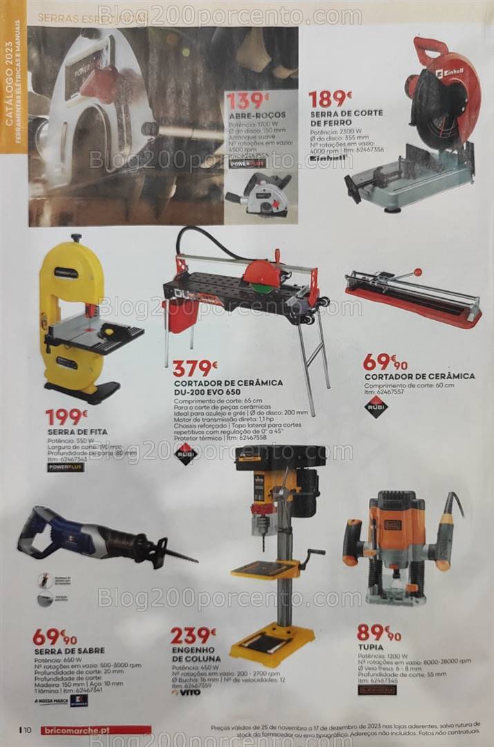 Antevisão Folheto BRICOMARCHÉ Promoções de 25 novembro a 17 dezembro