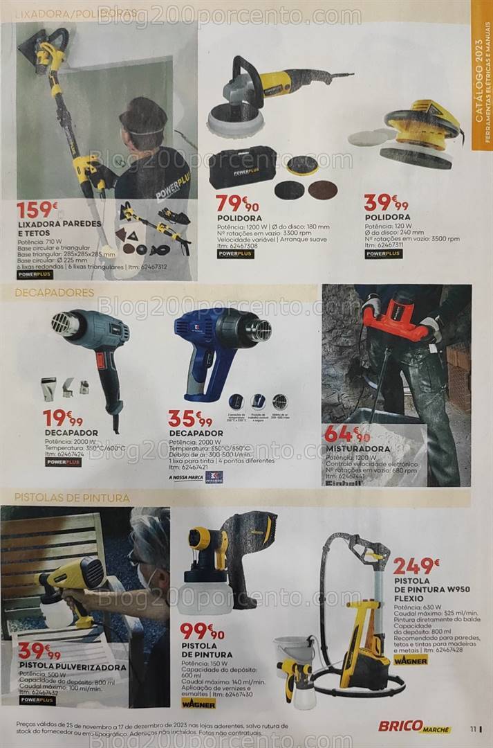 Antevisão Folheto BRICOMARCHÉ Promoções de 25 novembro a 17 dezembro