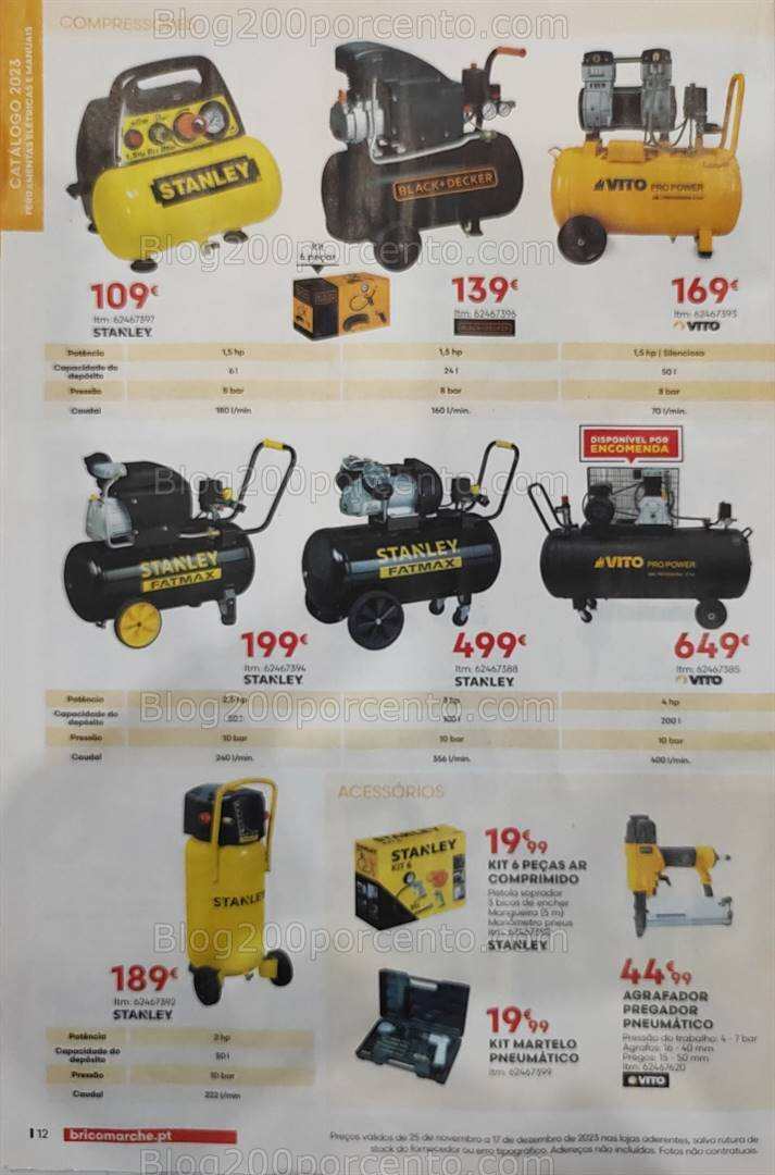 Antevisão Folheto BRICOMARCHÉ Promoções de 25 novembro a 17 dezembro