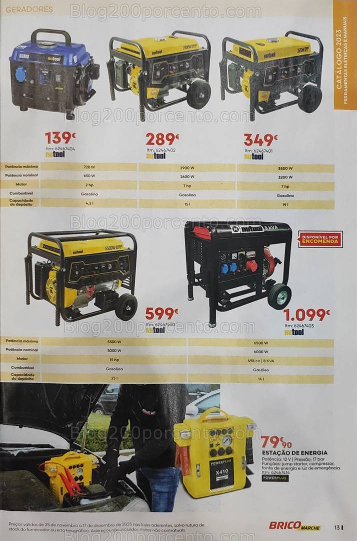 Antevisão Folheto BRICOMARCHÉ Promoções de 25 novembro a 17 dezembro