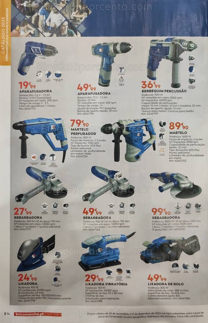 Antevisão Folheto BRICOMARCHÉ Promoções de 25 novembro a 17 dezembro