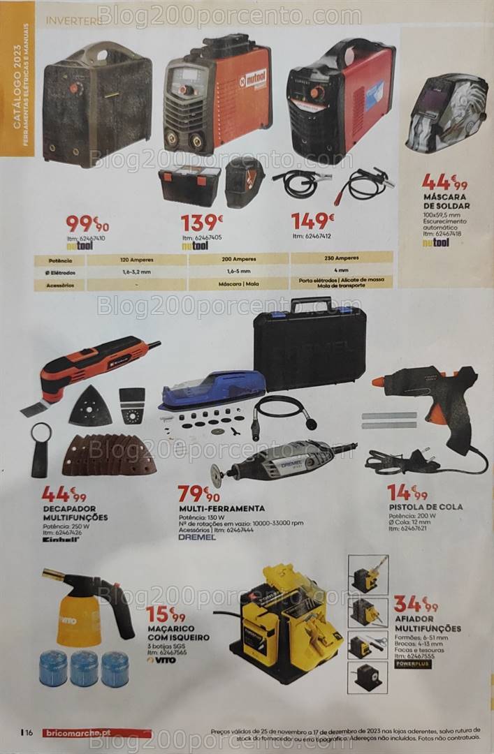 Antevisão Folheto BRICOMARCHÉ Promoções de 25 novembro a 17 dezembro