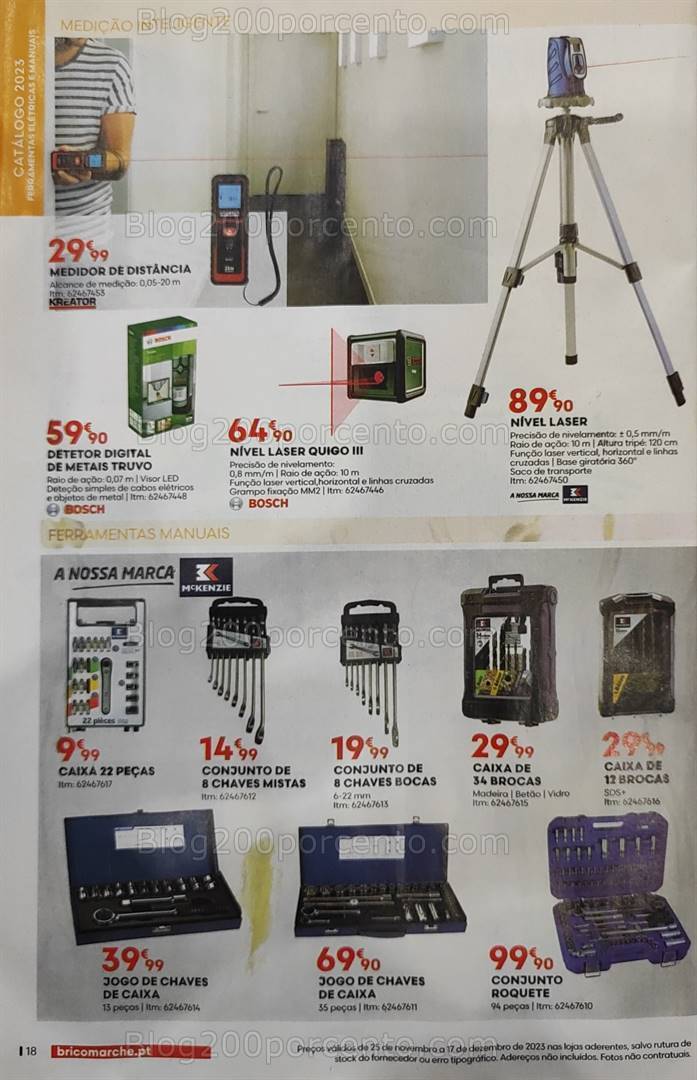 Antevisão Folheto BRICOMARCHÉ Promoções de 25 novembro a 17 dezembro