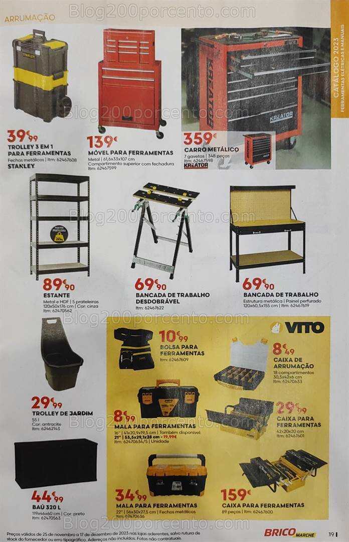 Antevisão Folheto BRICOMARCHÉ Promoções de 25 novembro a 17 dezembro