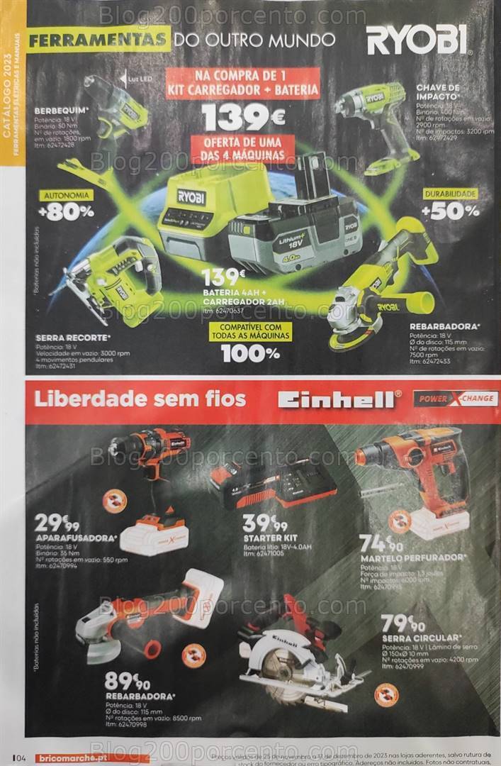 Antevisão Folheto BRICOMARCHÉ Promoções de 25 novembro a 17 dezembro