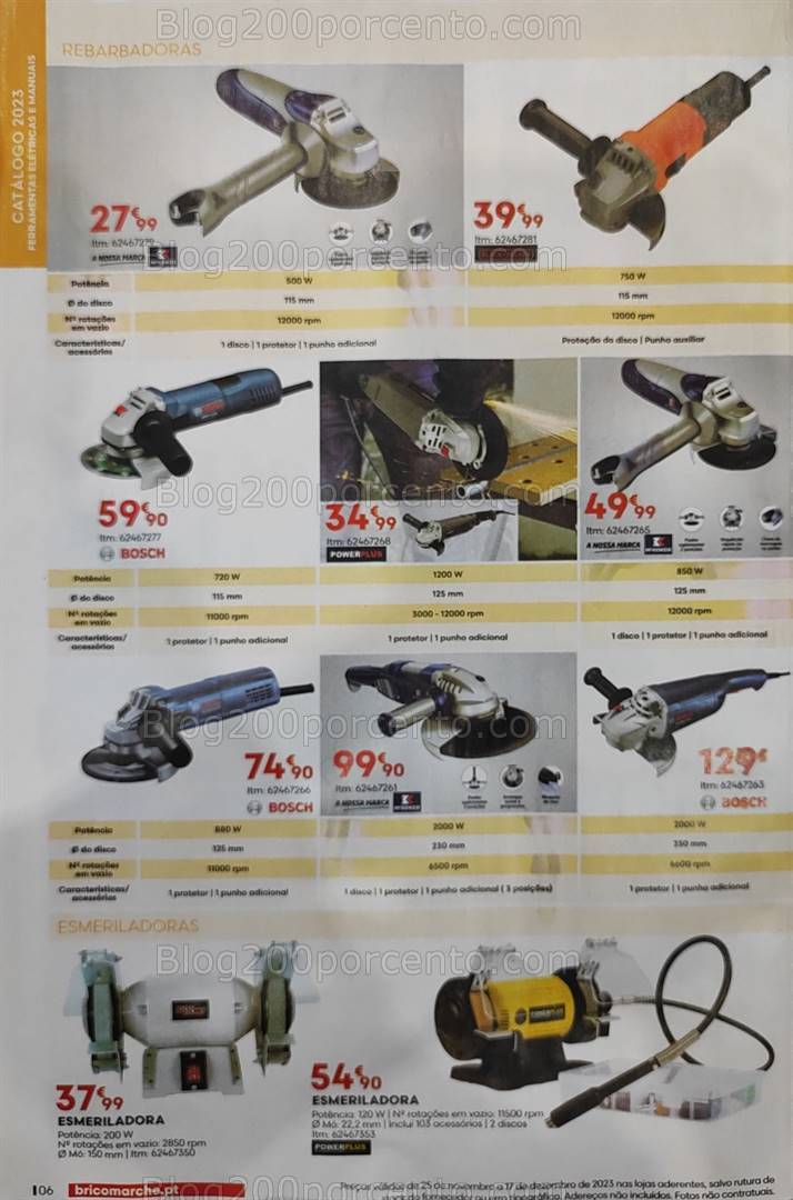 Antevisão Folheto BRICOMARCHÉ Promoções de 25 novembro a 17 dezembro