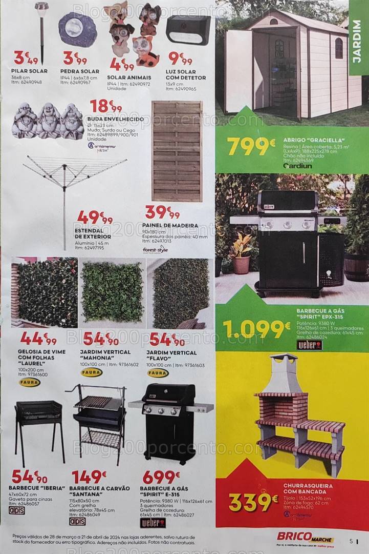 Antevisão Folheto BRICOMARCHÉ Promoções de 28 março a 21 abril