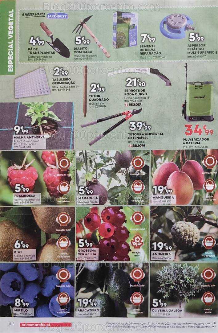 Antevisão Folheto BRICOMARCHÉ Promoções de 28 março a 21 abril