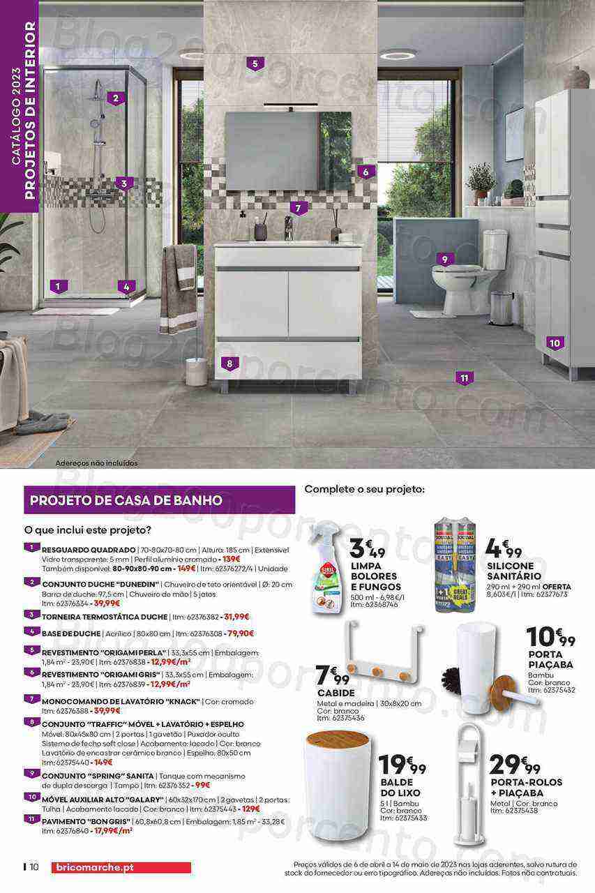 Antevisão Folheto BRICOMARCHÉ Promoções de 6 abril a 14 maio