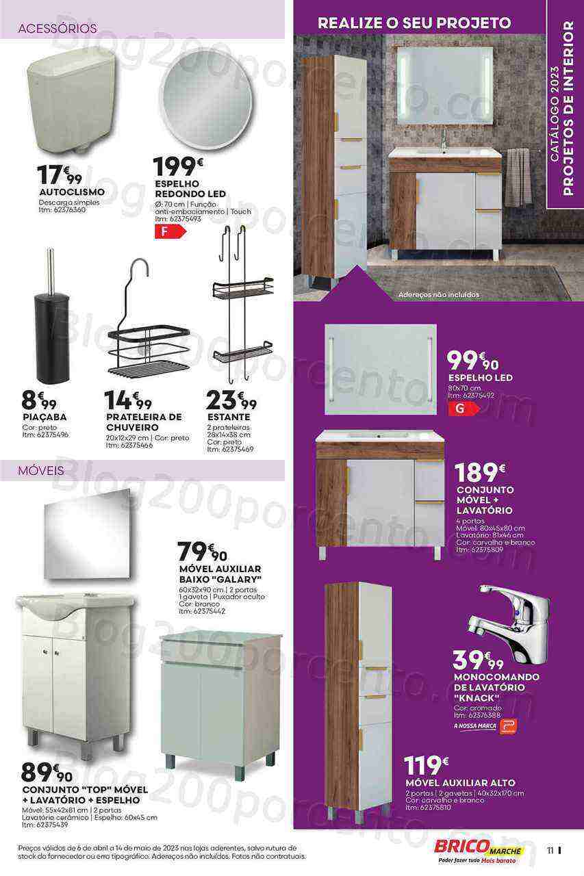Antevisão Folheto BRICOMARCHÉ Promoções de 6 abril a 14 maio