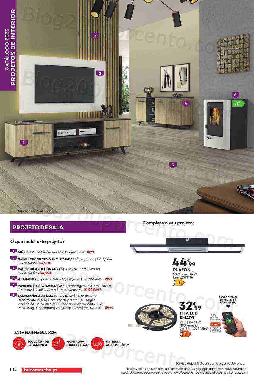 Antevisão Folheto BRICOMARCHÉ Promoções de 6 abril a 14 maio