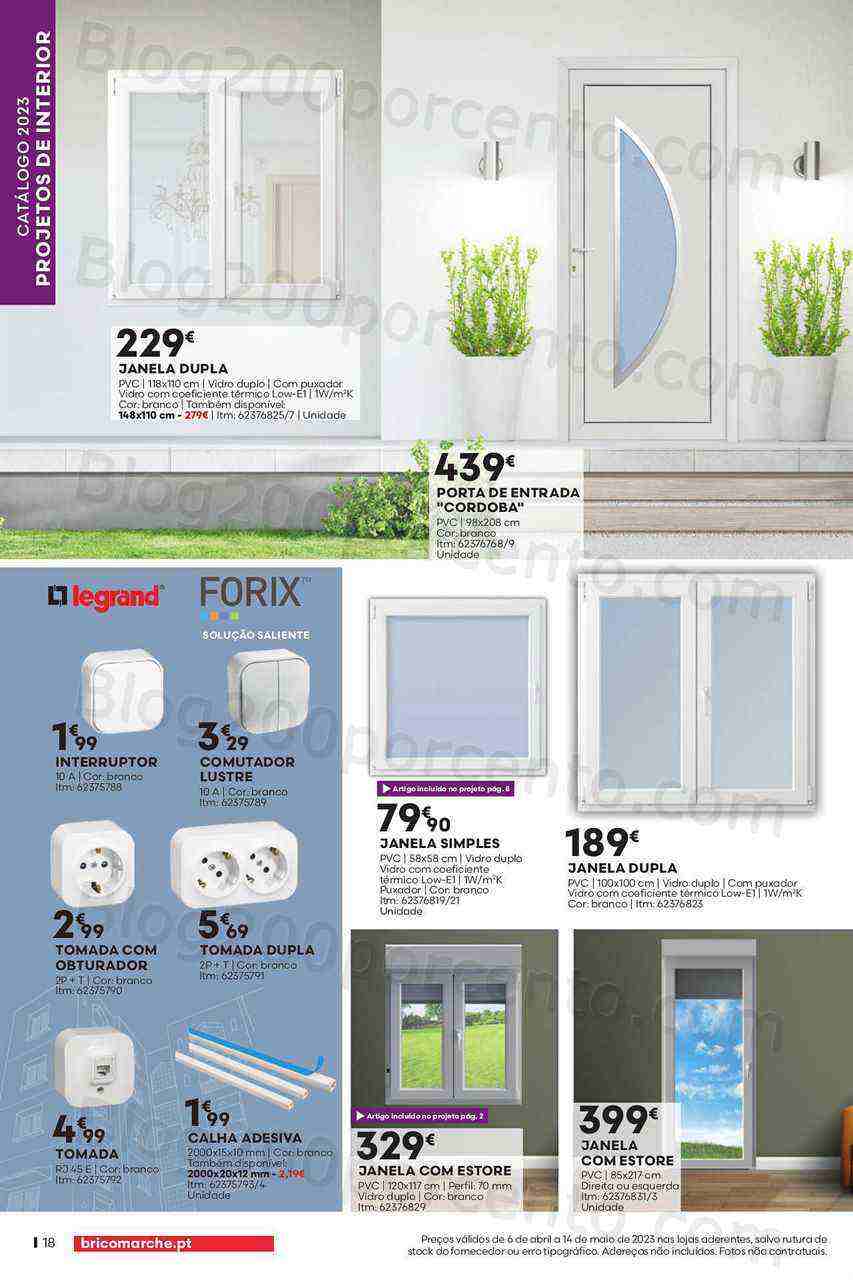 Antevisão Folheto BRICOMARCHÉ Promoções de 6 abril a 14 maio