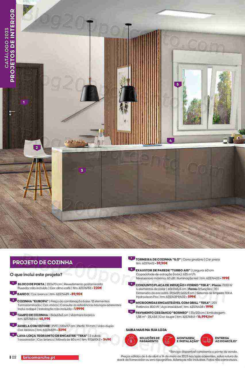 Antevisão Folheto BRICOMARCHÉ Promoções de 6 abril a 14 maio