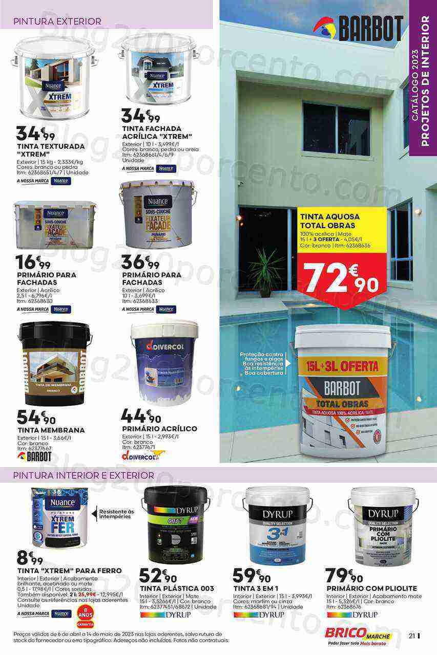 Antevisão Folheto BRICOMARCHÉ Promoções de 6 abril a 14 maio