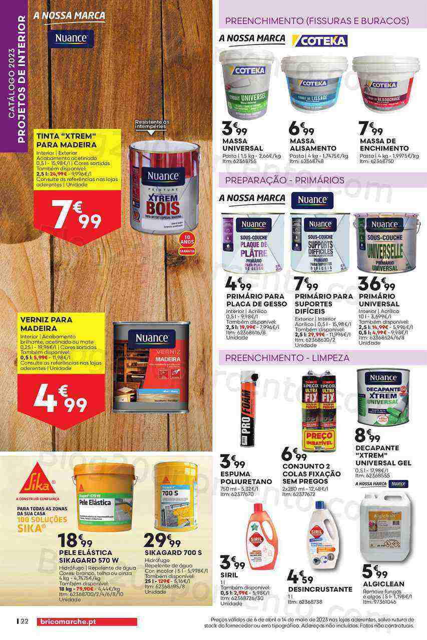 Antevisão Folheto BRICOMARCHÉ Promoções de 6 abril a 14 maio