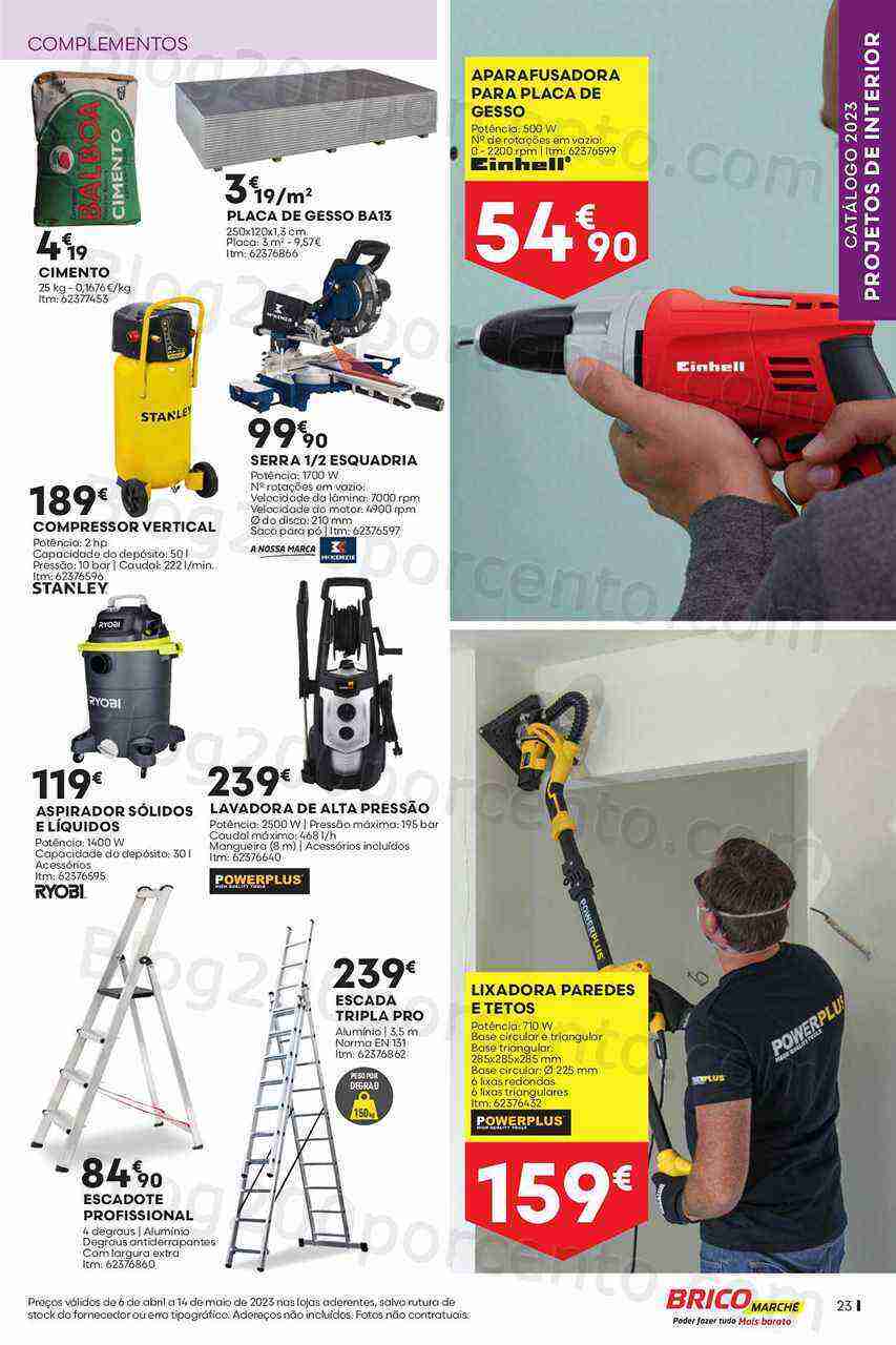 Antevisão Folheto BRICOMARCHÉ Promoções de 6 abril a 14 maio