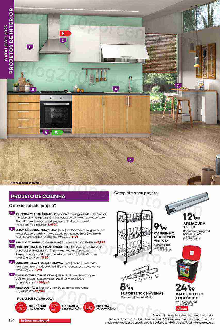 Antevisão Folheto BRICOMARCHÉ Promoções de 6 abril a 14 maio