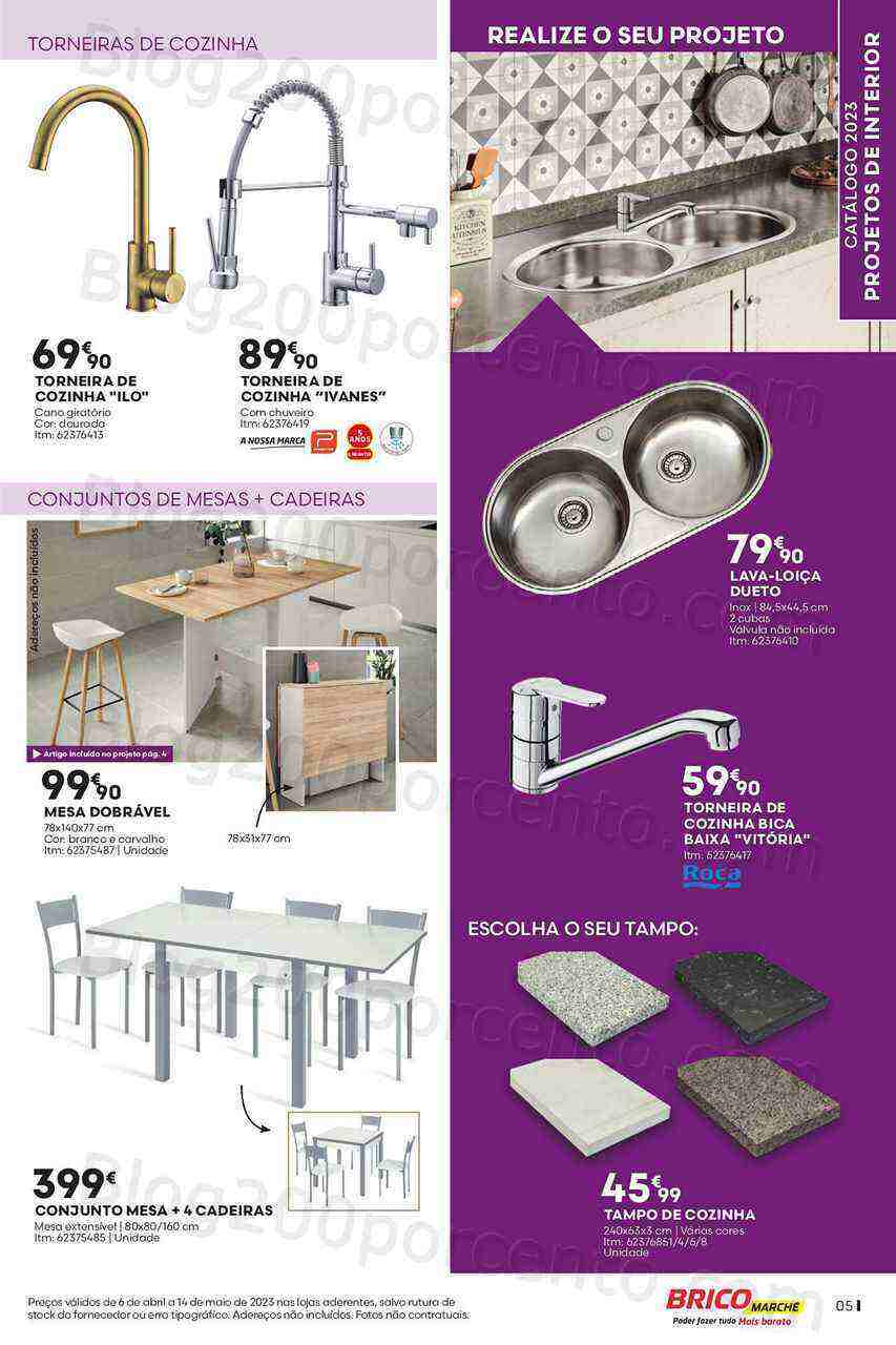 Antevisão Folheto BRICOMARCHÉ Promoções de 6 abril a 14 maio